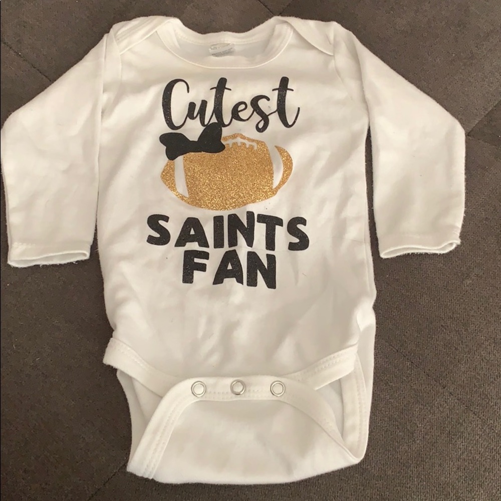 Saints onesie